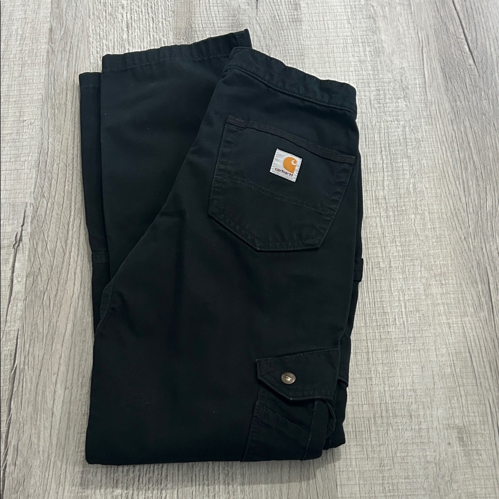 Carhartt Men's Black Cargo Pants